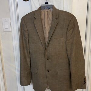 Lauren Ralph Lauren 2 Button Wool Silk & Linen Jacket Blazer PreOwned Size 38R